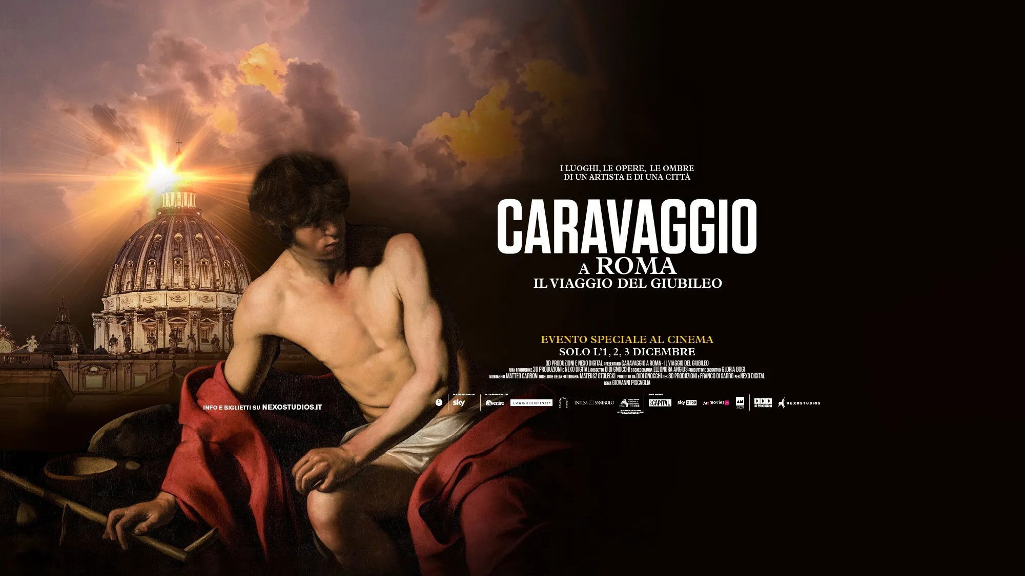 Backdrop for Caravaggio a Roma - Il viaggio del Giubileo