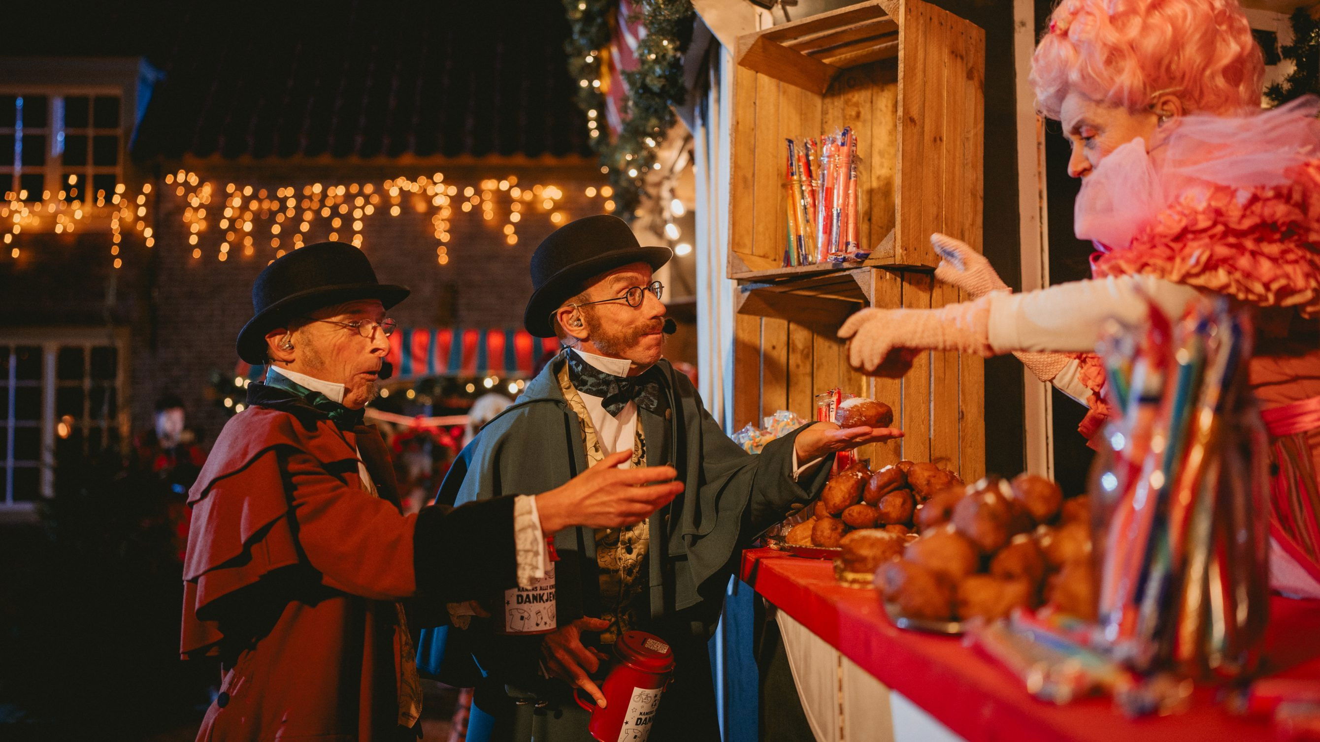 Backdrop for Scrooge Live 2024