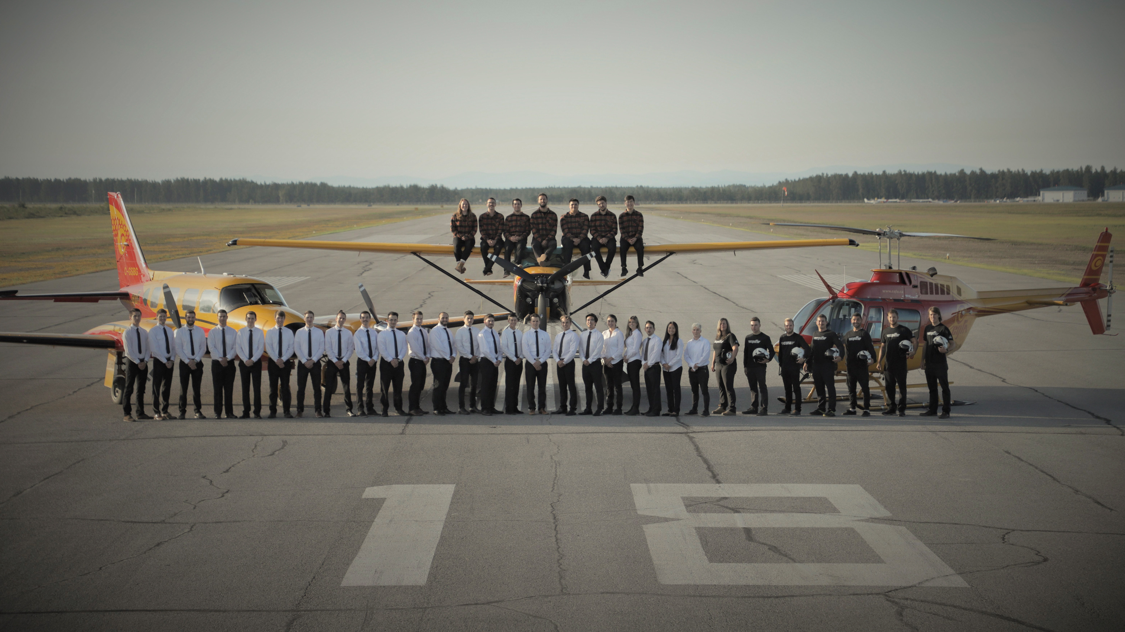 Backdrop for Tomorrow's Pilots