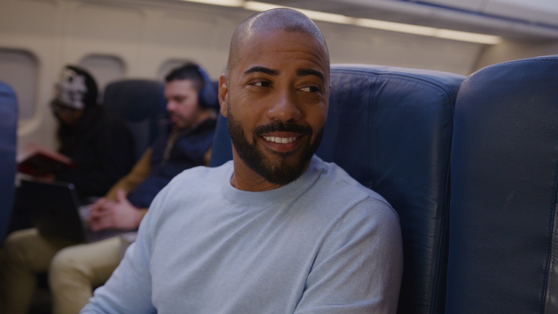 Backdrop for Christmas in the Friendly Skies