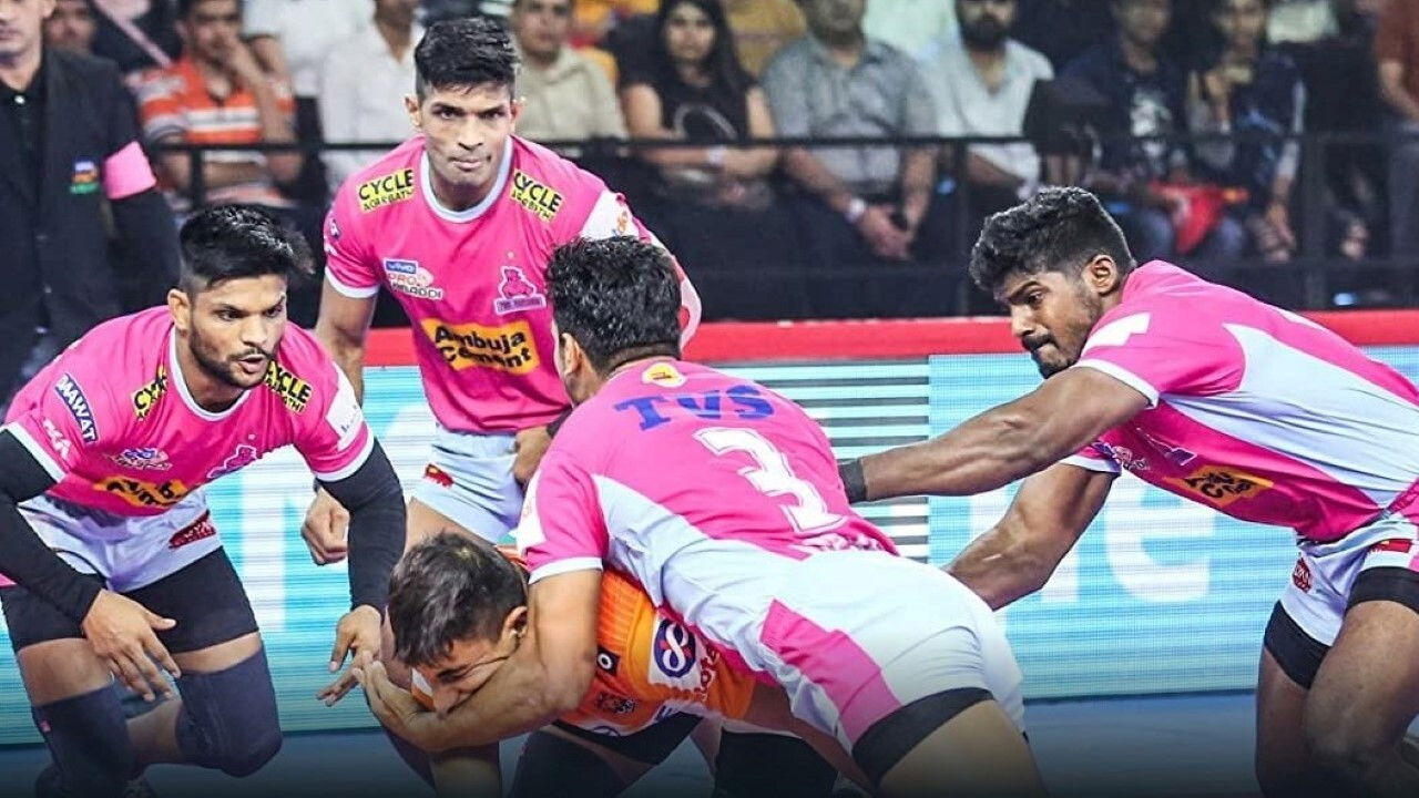 Backdrop for Sons of The Soil - Jaipur Pink Panthers