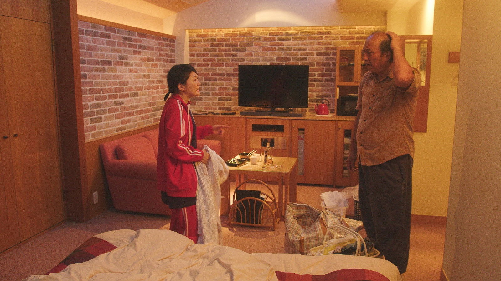 Backdrop for Rabu-ho nikuyoku mikkai: Yurete yusaburu 5-bu mae