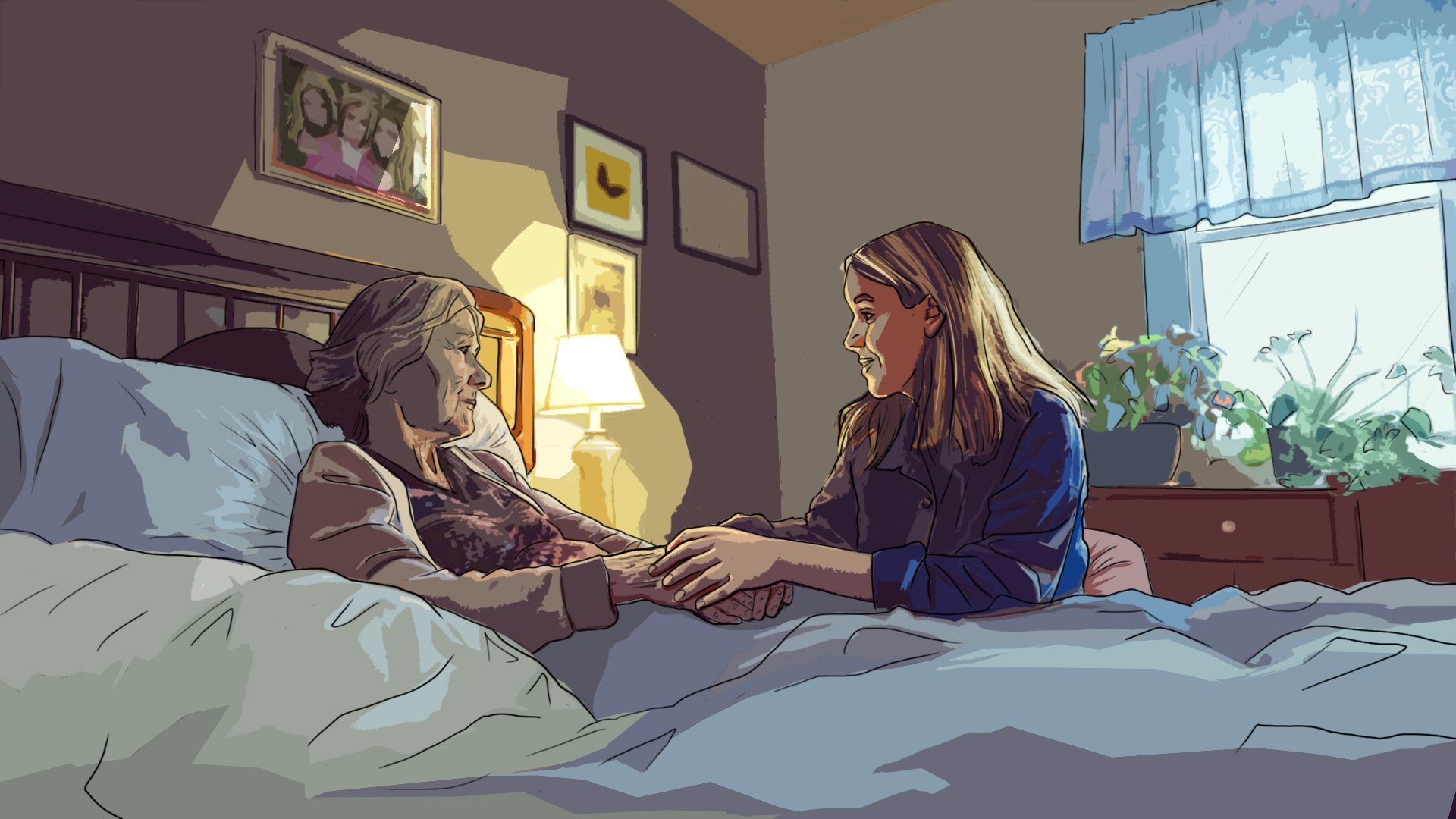 Backdrop for Behind the Looking Glass