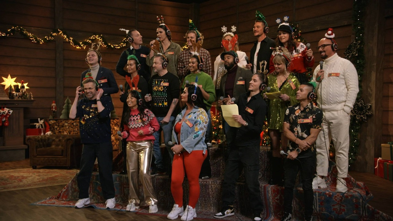 Backdrop for Serious Christmas