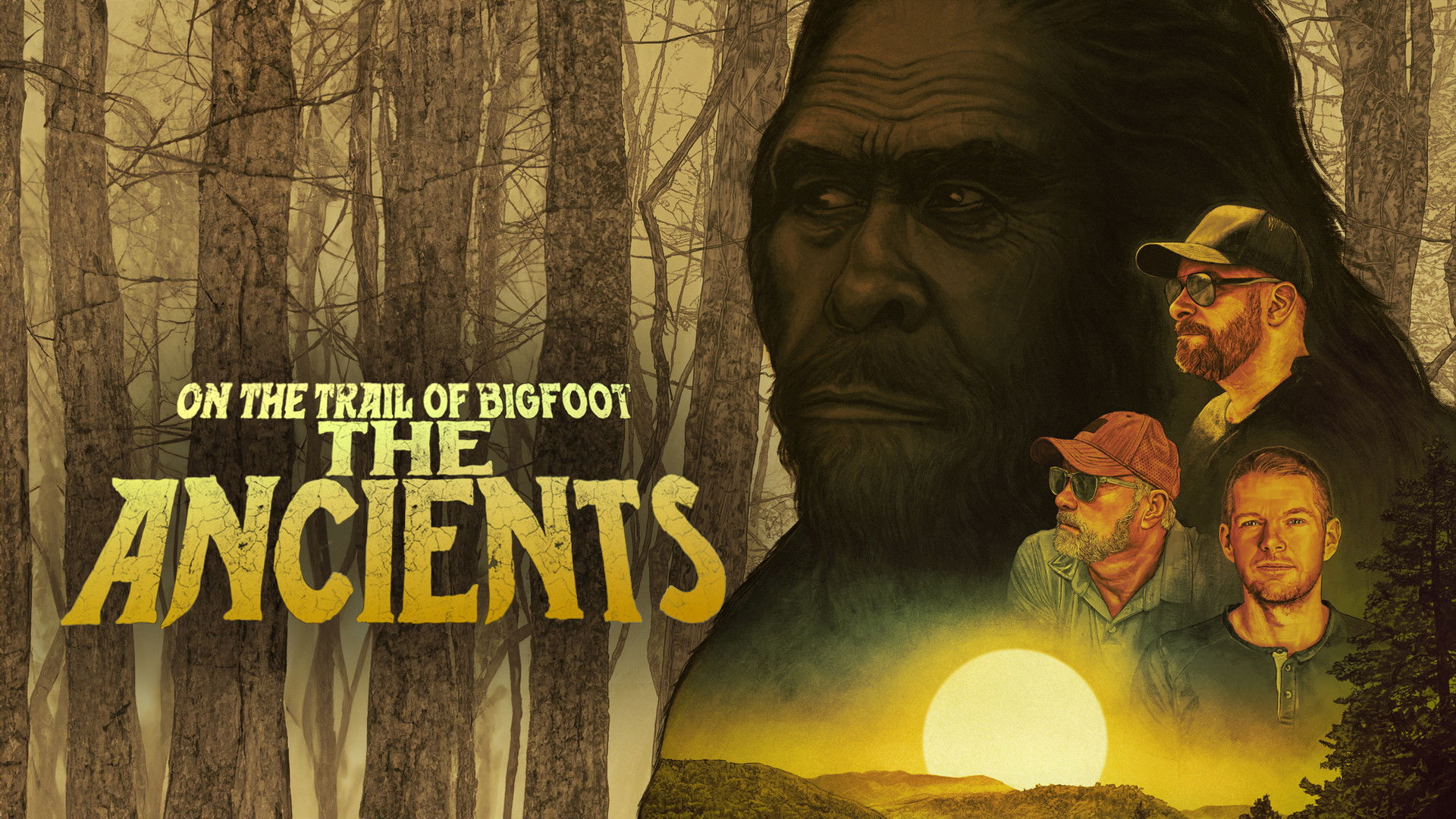 Backdrop for On the Trail of Bigfoot: The Ancients