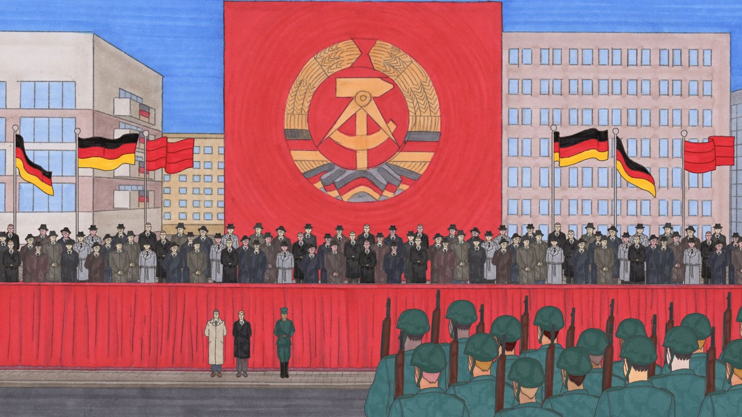 Backdrop for Margarethe 89