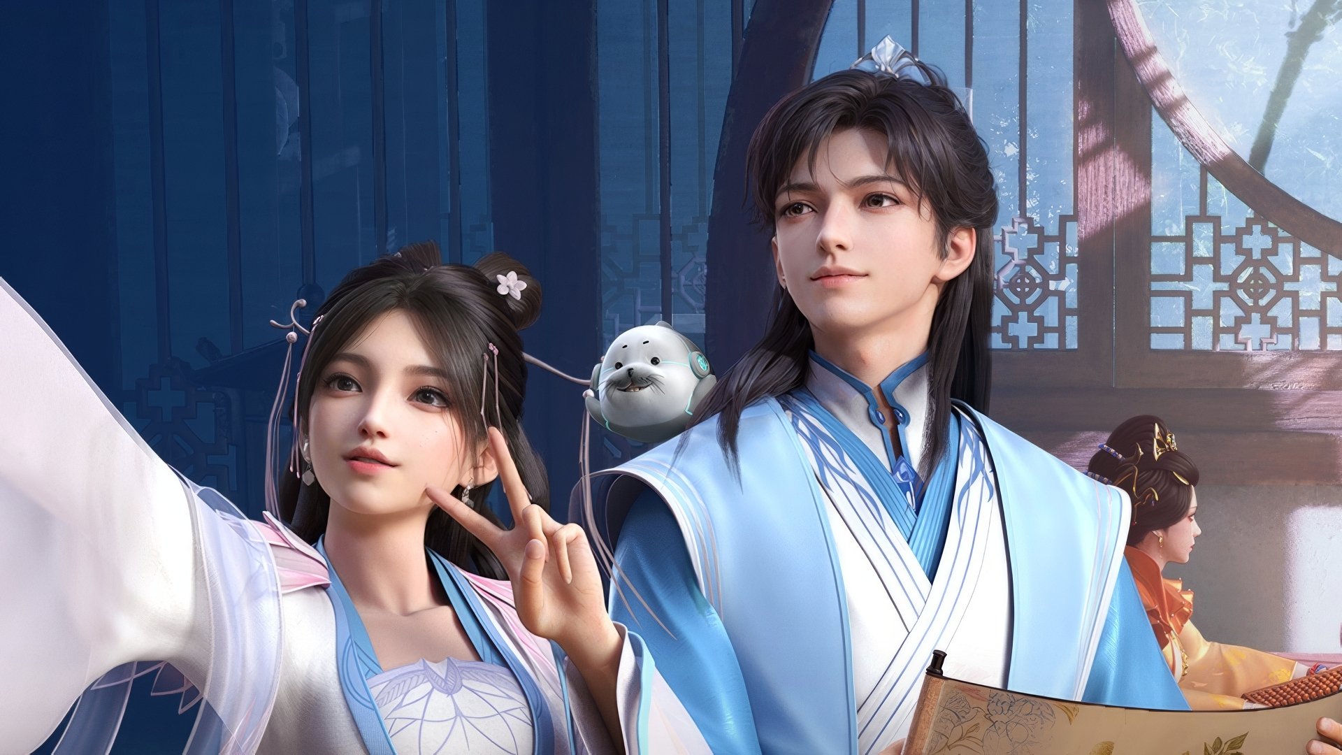 Backdrop for Everything Is Fine with the Emperor