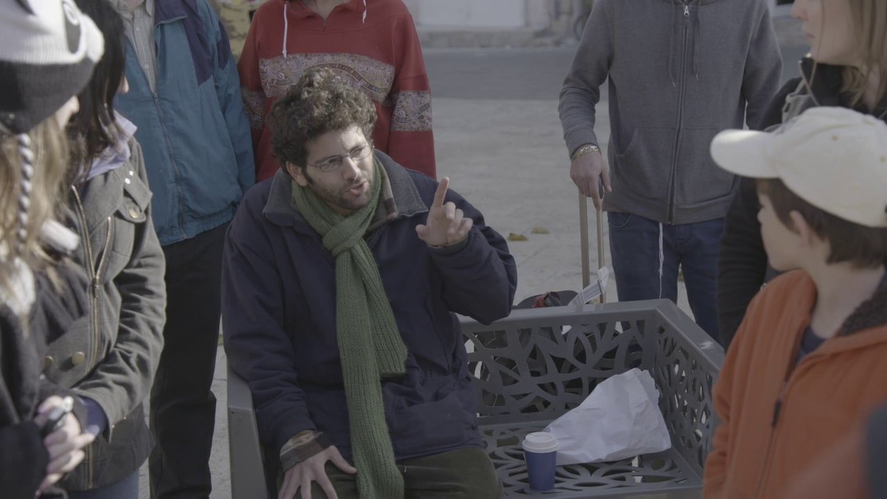 Backdrop for Born in Jerusalem and Still Alive