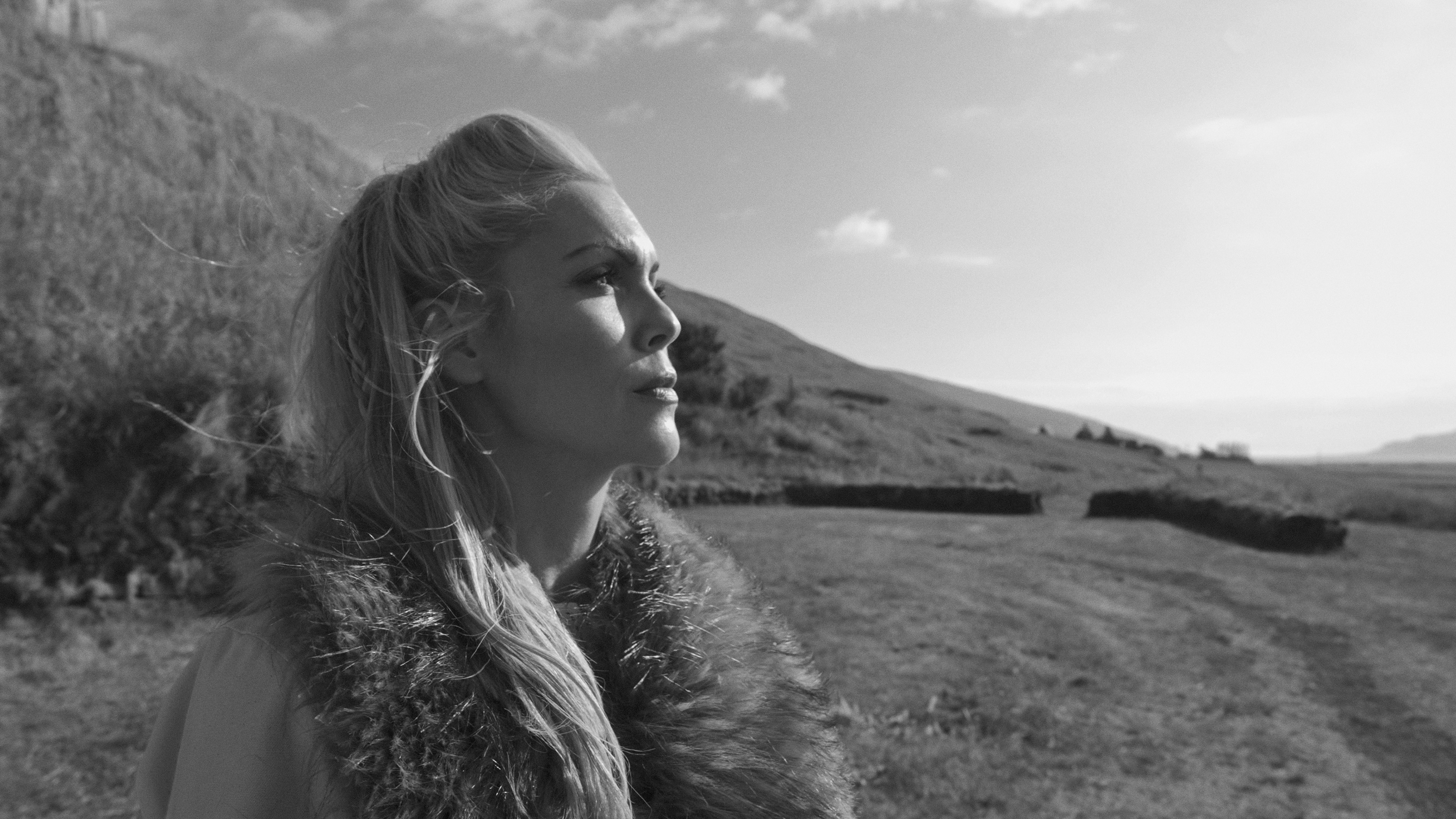 Backdrop for Freydís and Gudrid