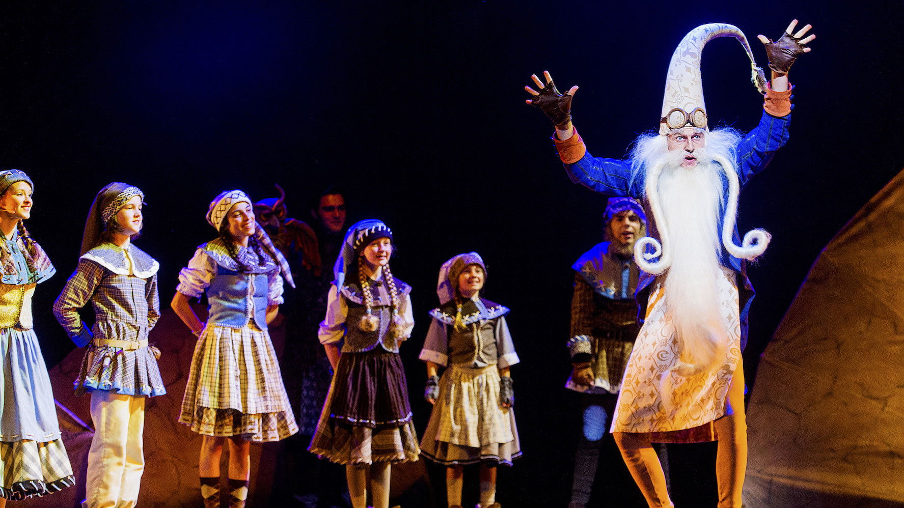 Backdrop for De Sprookjesmusical - Klaas Vaak