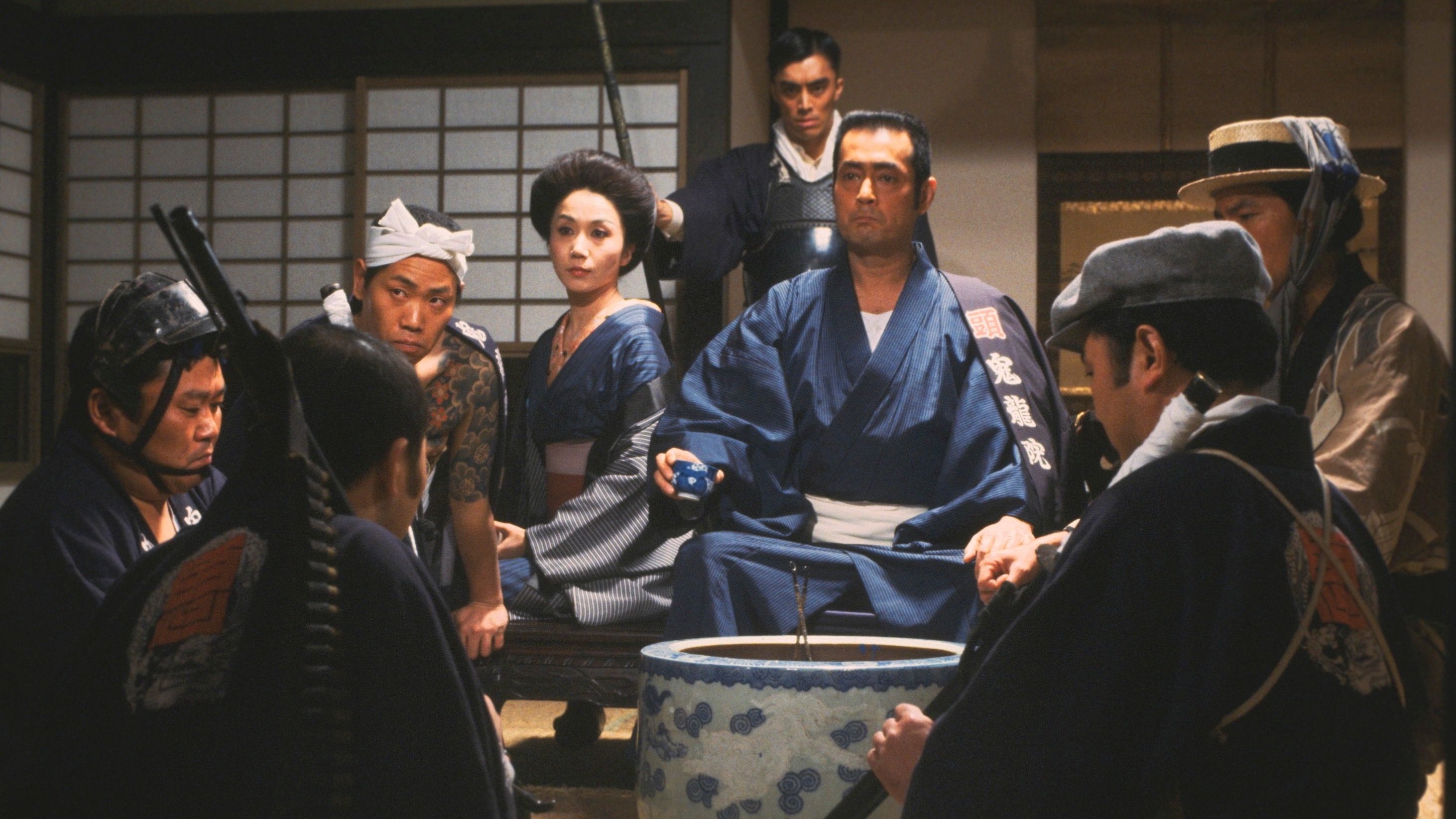 Backdrop for Onimasa: A Japanese Godfather