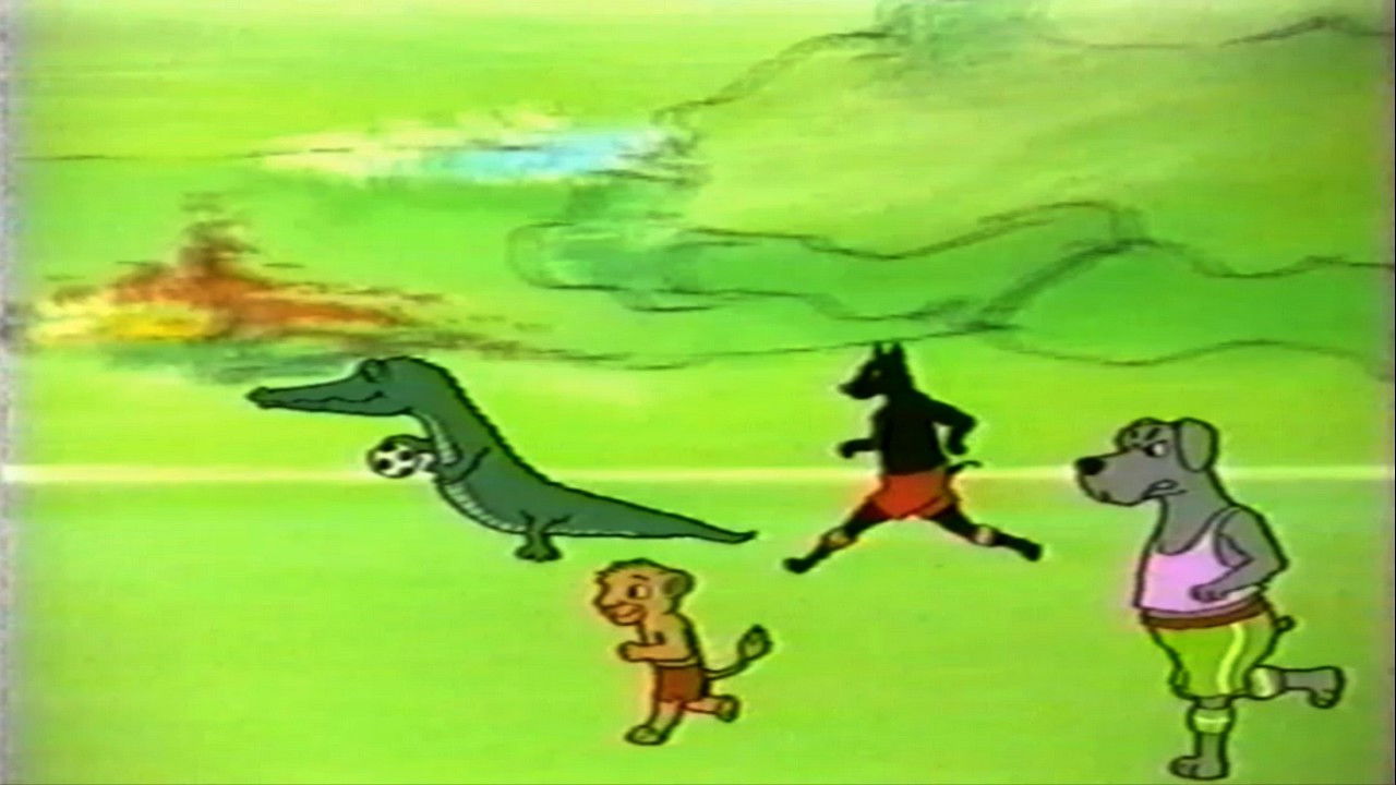 Backdrop for Animal Soccer World