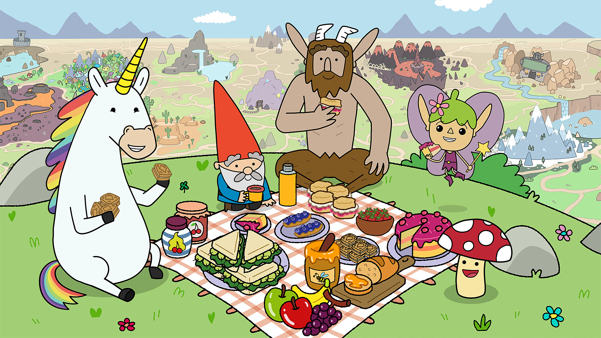 Backdrop for Super Happy Magic Forest