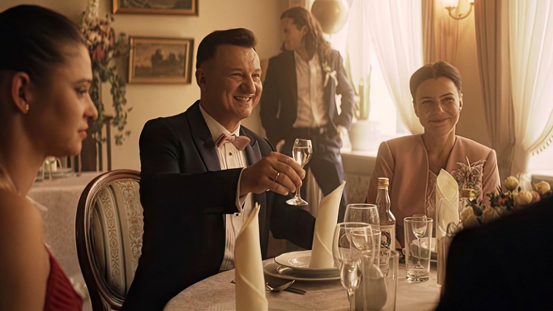 Backdrop for The Wedding Day