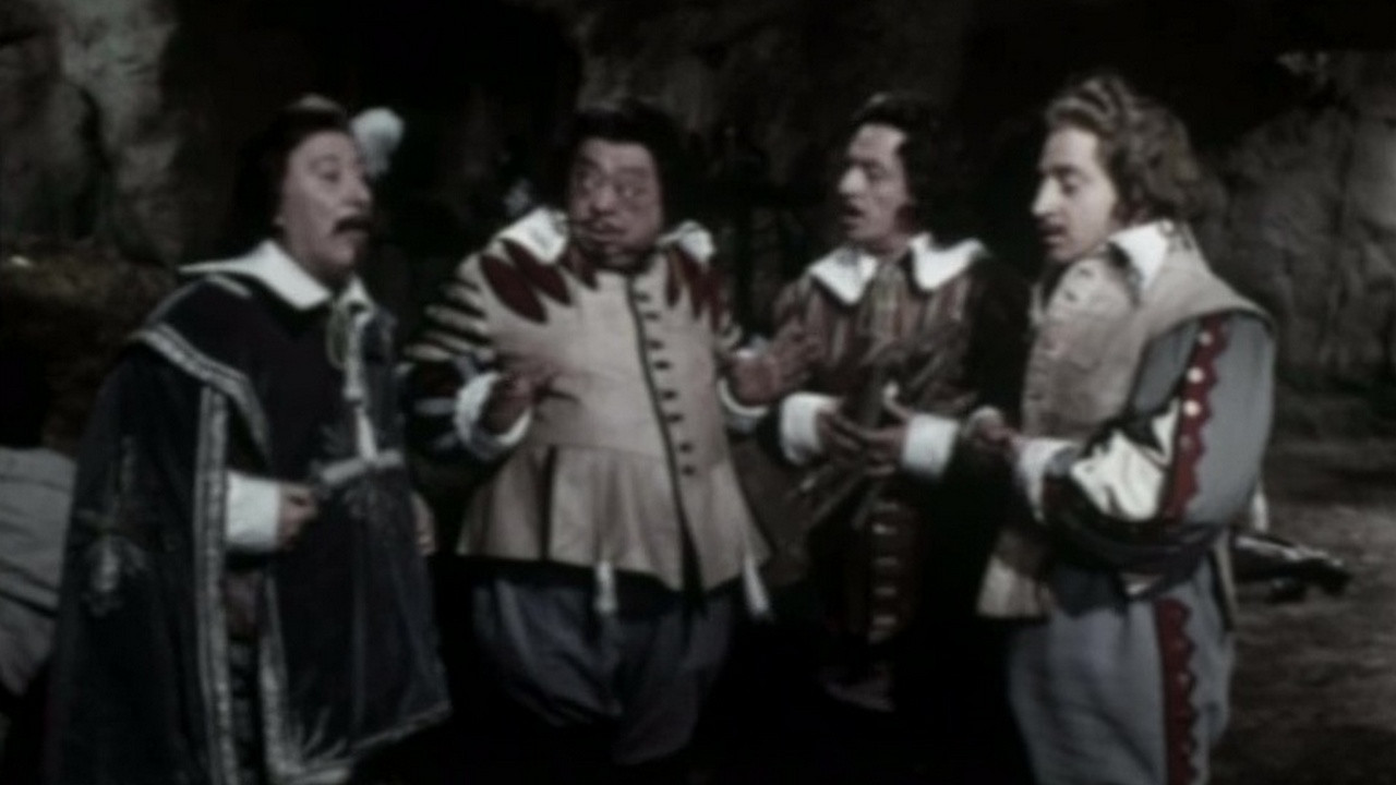 Backdrop for I 4 moschettieri