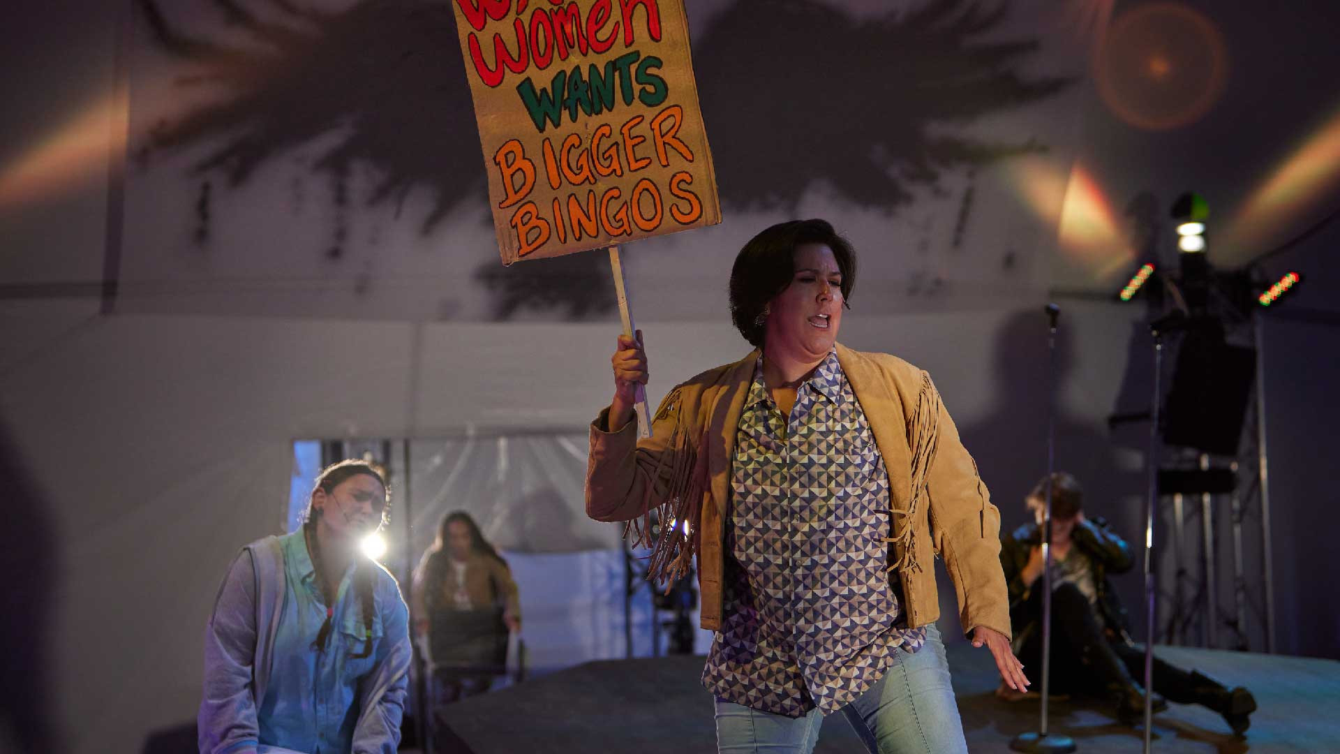 Backdrop for The Rez Sisters