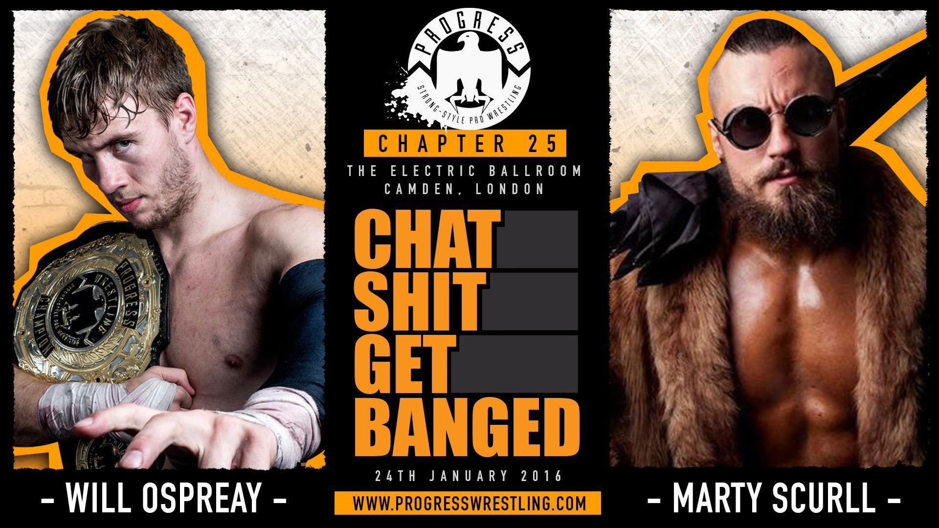 Backdrop for PROGRESS Chapter 25: Chat Shit Get Banged