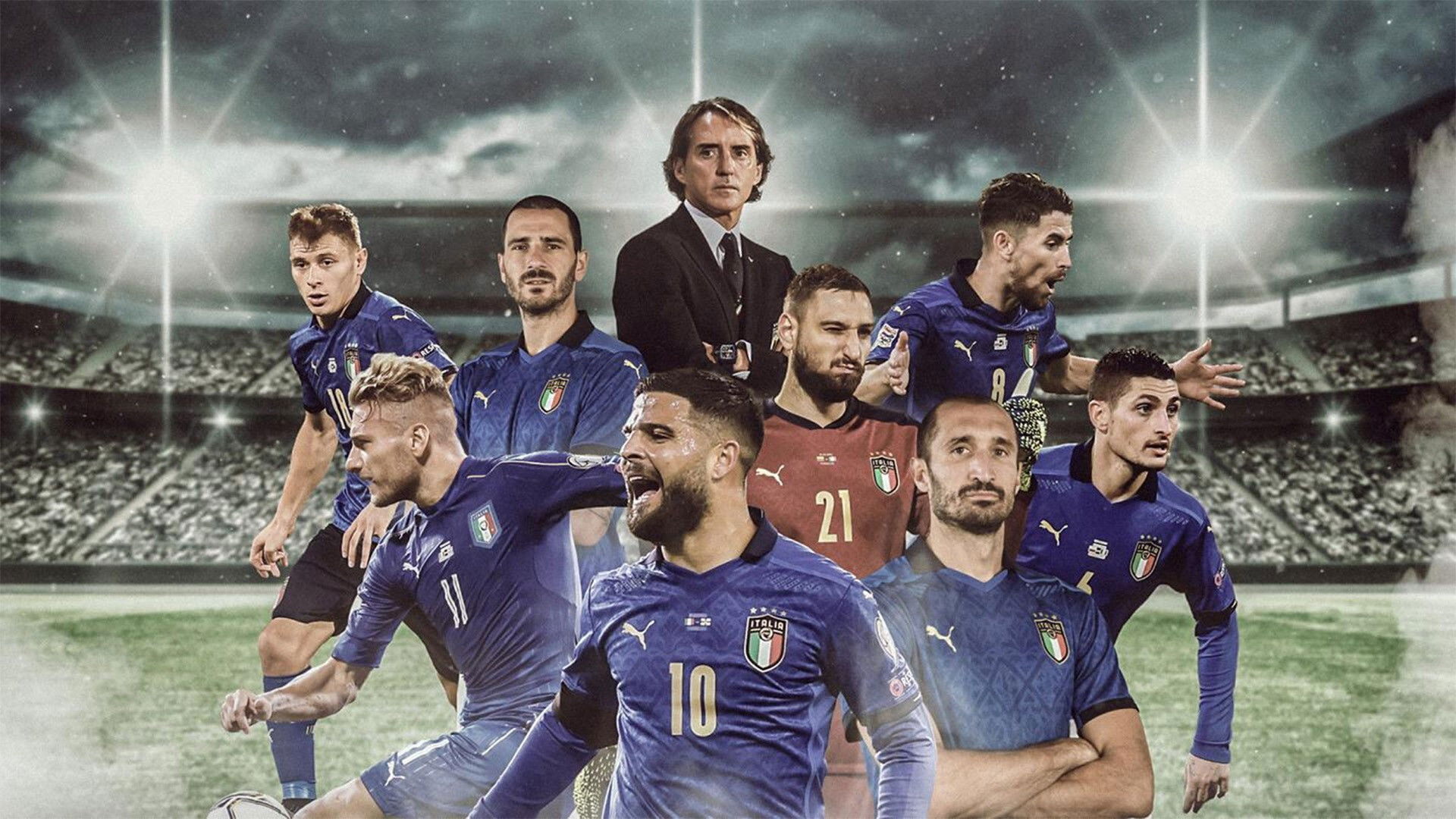 Backdrop for Azzurri The Italian Dream at UEFA EURO 2020