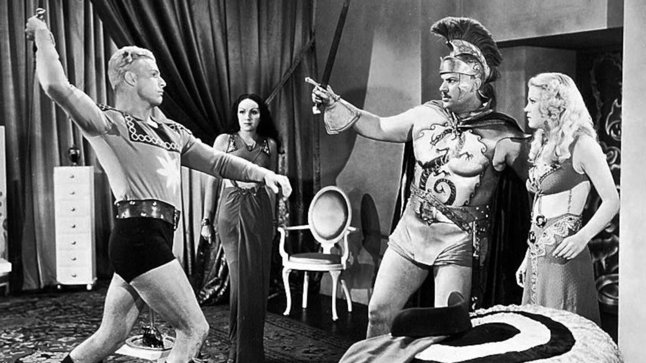 Backdrop for Spaceship to the Unknown