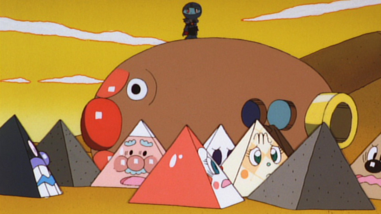 Backdrop for Go! Anpanman: The Pyramid of the Rainbow