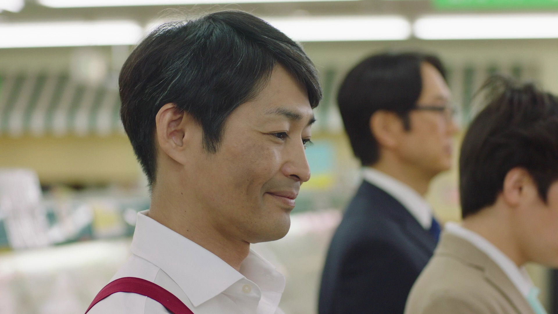 Backdrop for Struggling Man