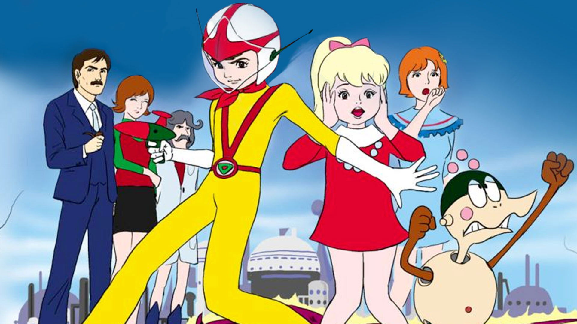 Backdrop for Chargeman Ken!