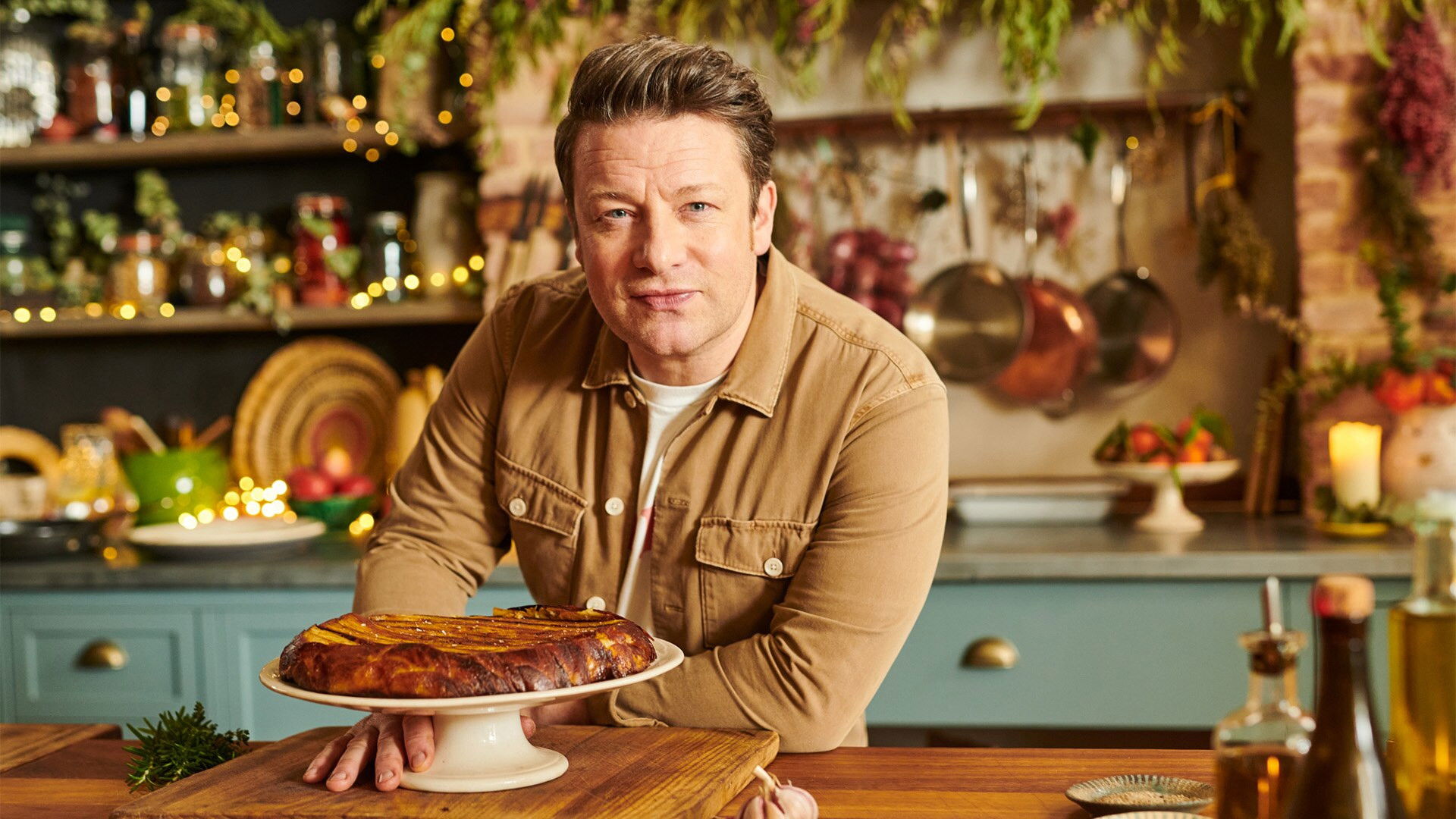 Backdrop for Jamie's Easy Christmas