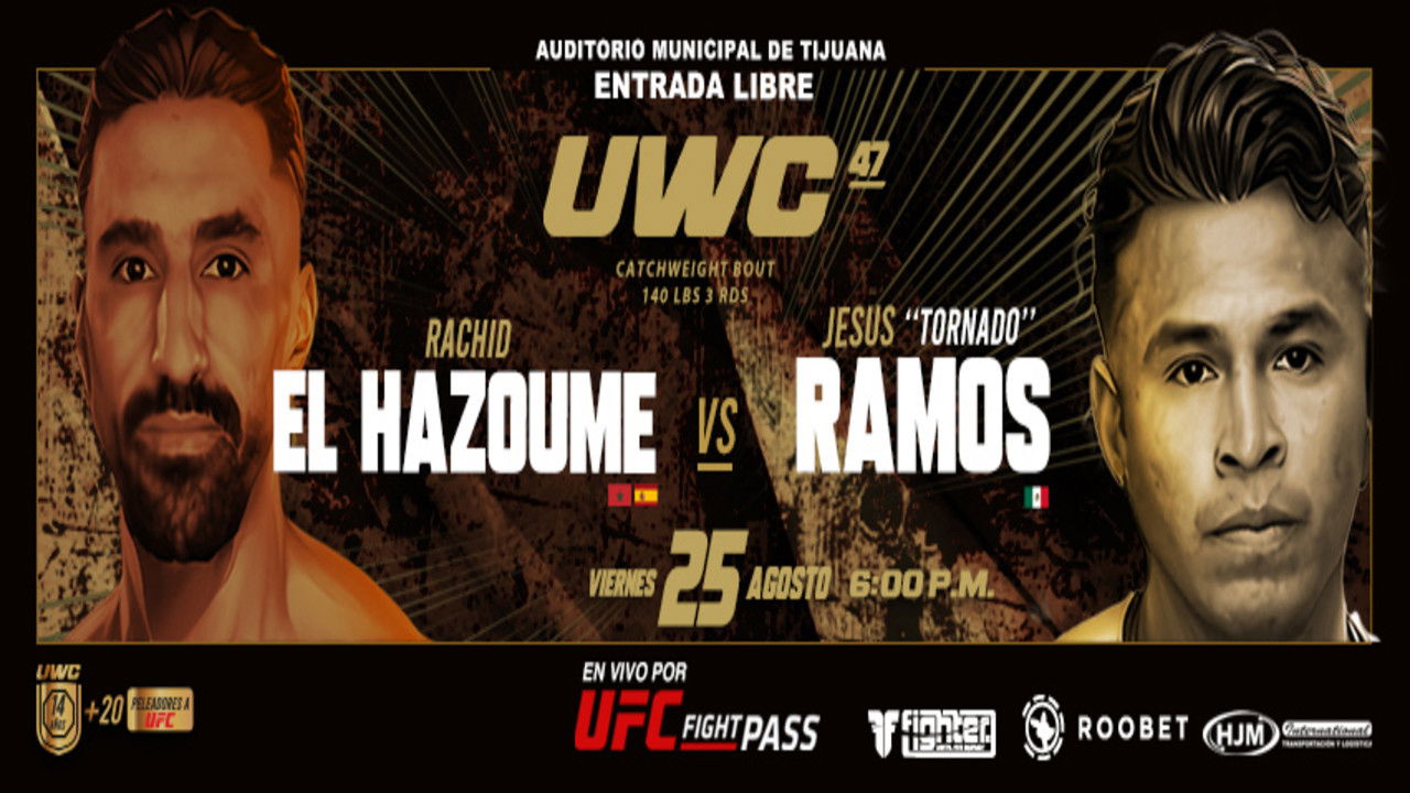 Backdrop for UWC 47: El Hazoume vs. Ramos