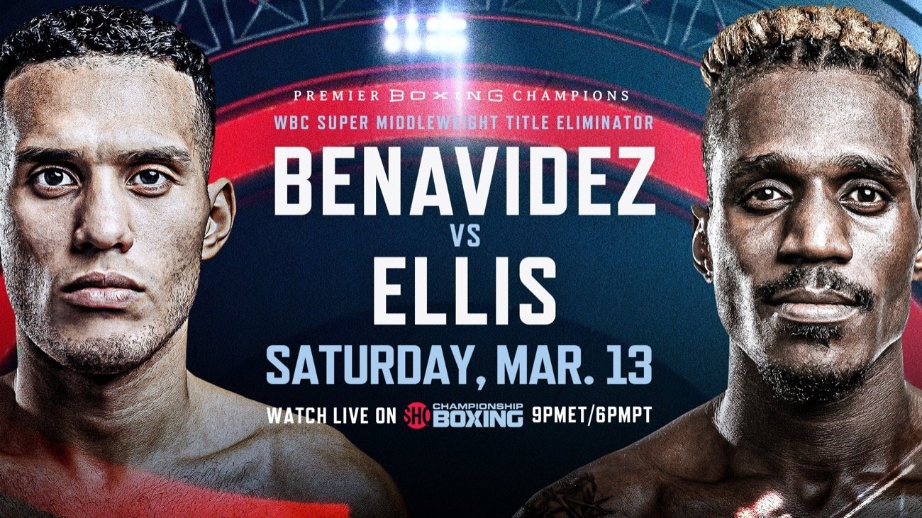 Backdrop for David Benavidez vs. Ronald Ellis