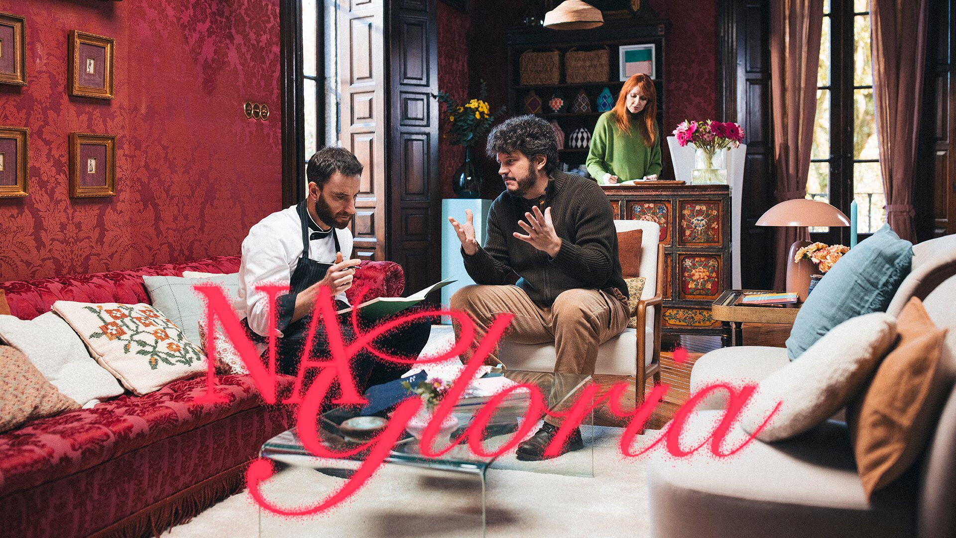 Backdrop for Na gloria