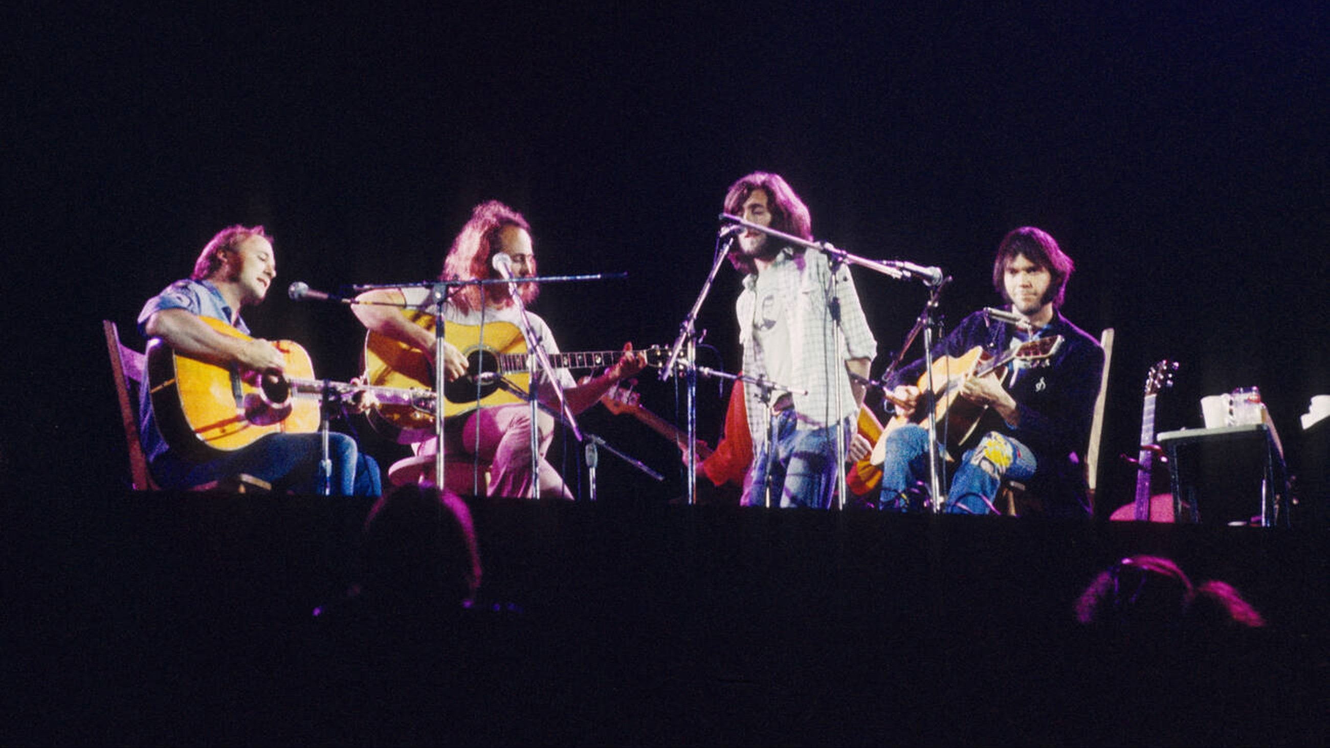 Backdrop for Crosby, Stills, Nash & Young - Live in Wembley 1974