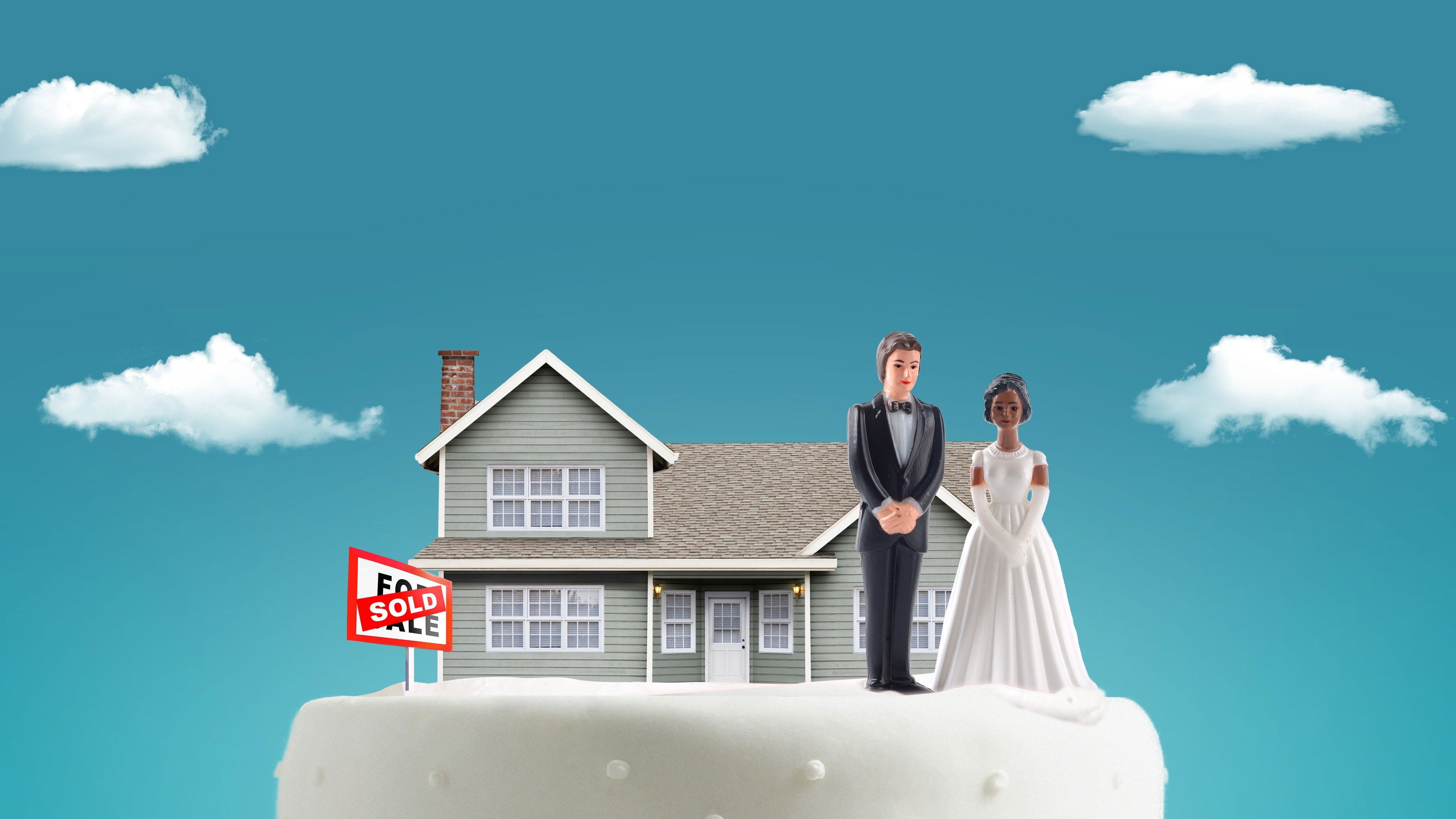 Backdrop for The House My Wedding Bought