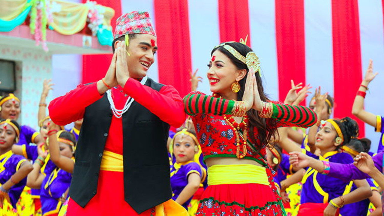 Backdrop for Rato Tika Nidharma