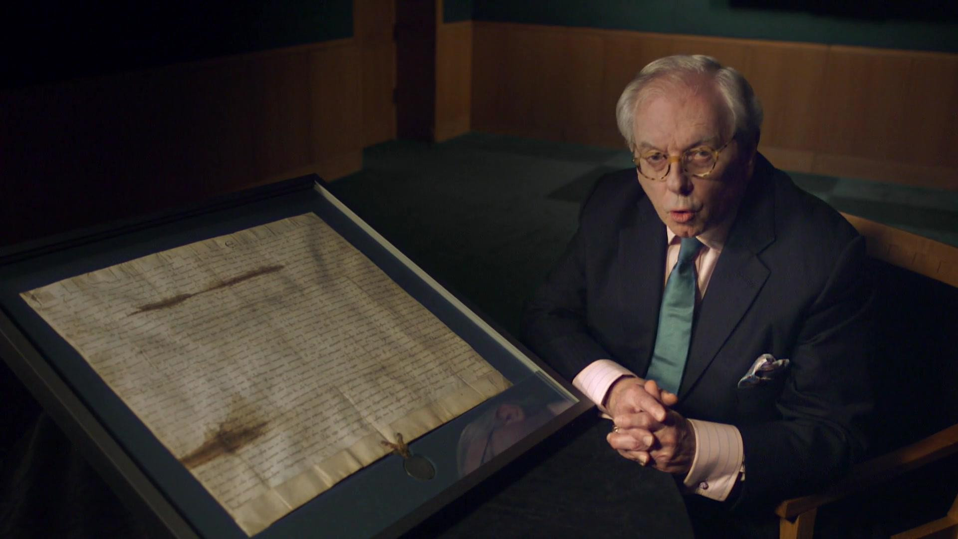 Backdrop for David Starkey's Magna Carta