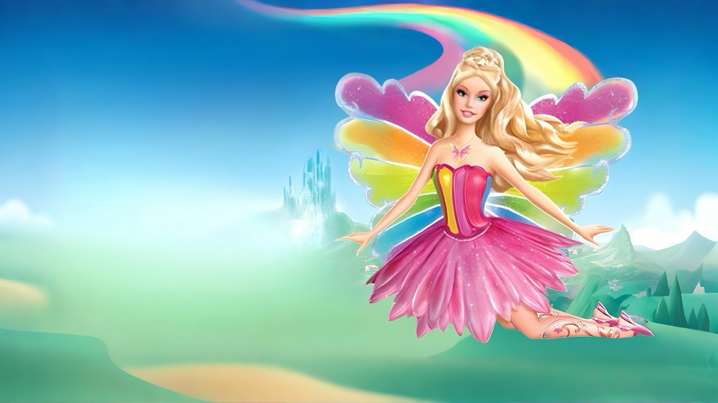Backdrop for Barbie Fairytopia: Magic of the Rainbow