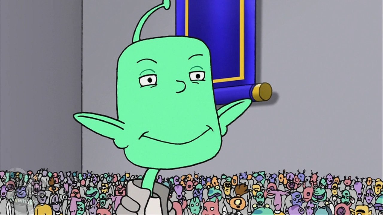 Backdrop for Lloyd in Space