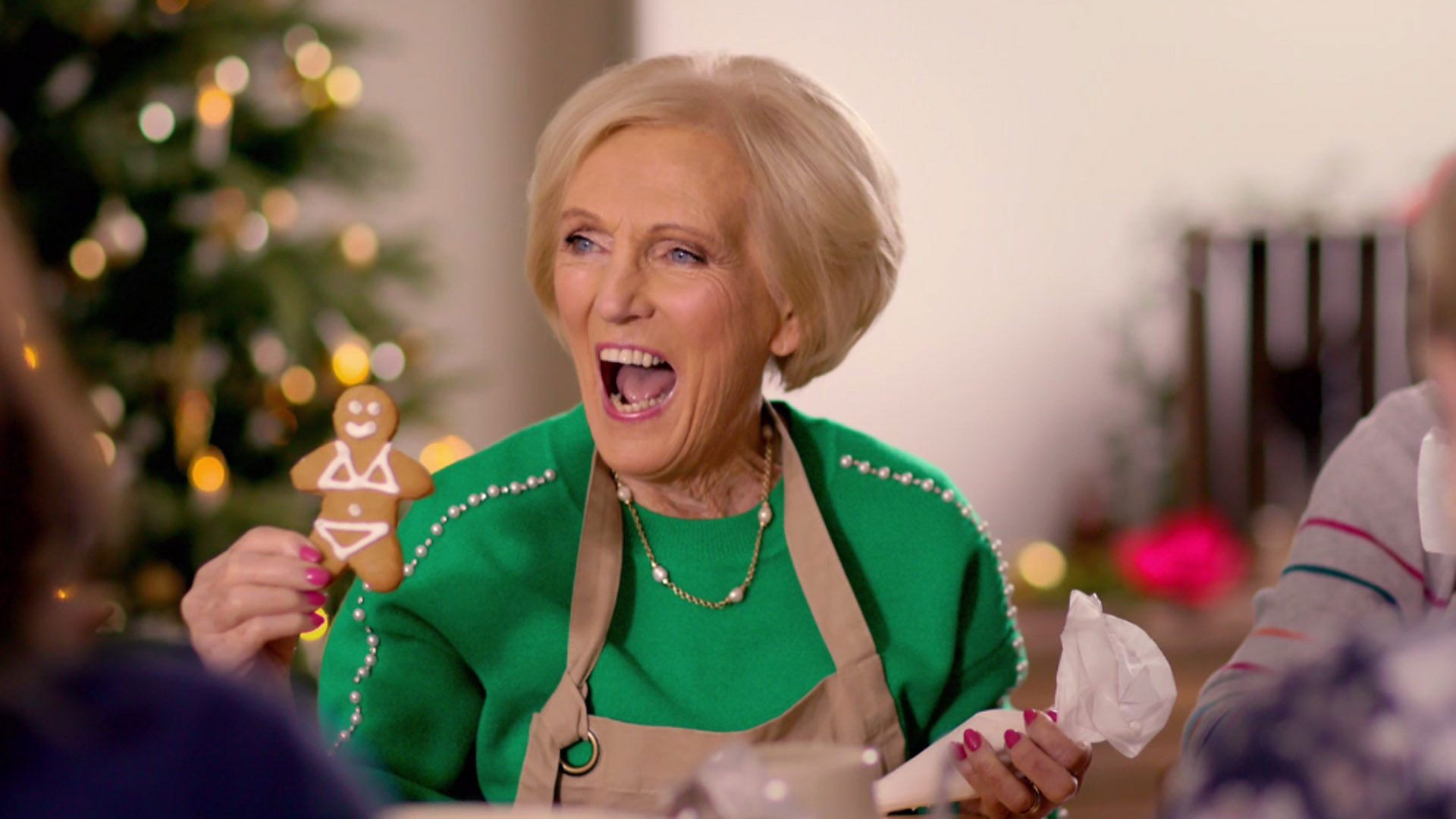 Backdrop for Mary Berry's Country House at Christmas