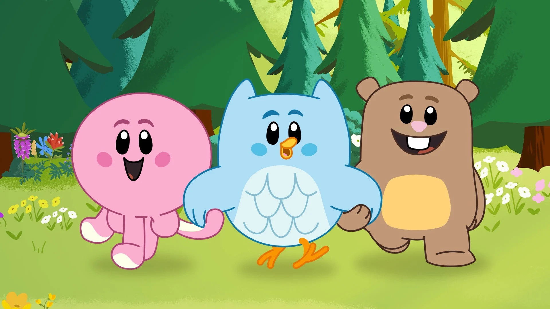 Backdrop for Luna, Chip & Inkie: Adventure Rangers Go