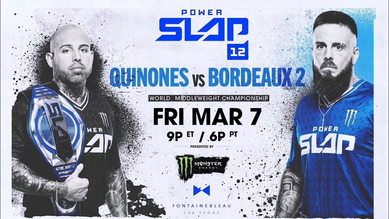 Backdrop for Power Slap 12: Bordeaux vs. Quinonez 2