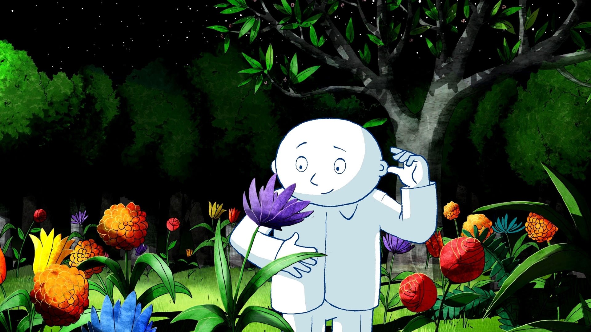 Backdrop for Moon Man