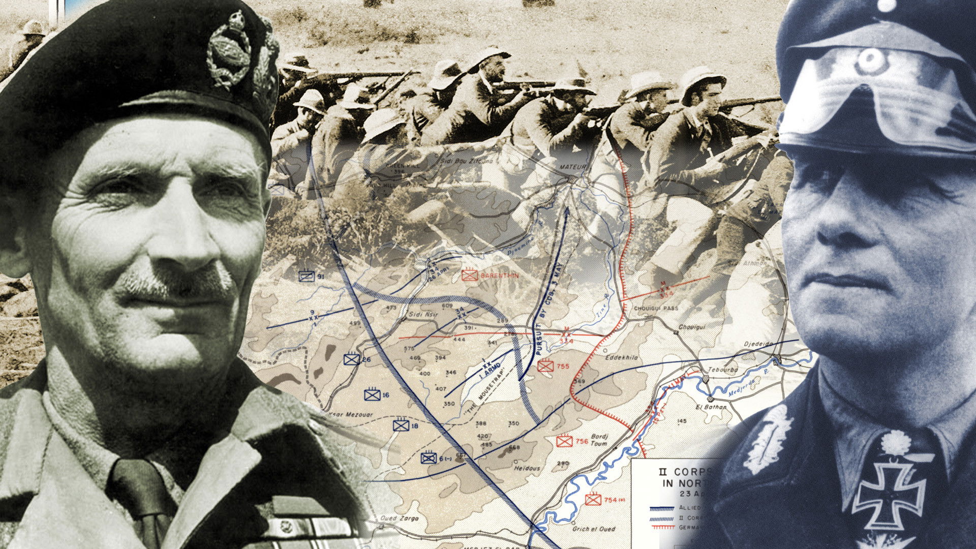 Backdrop for Generals at War