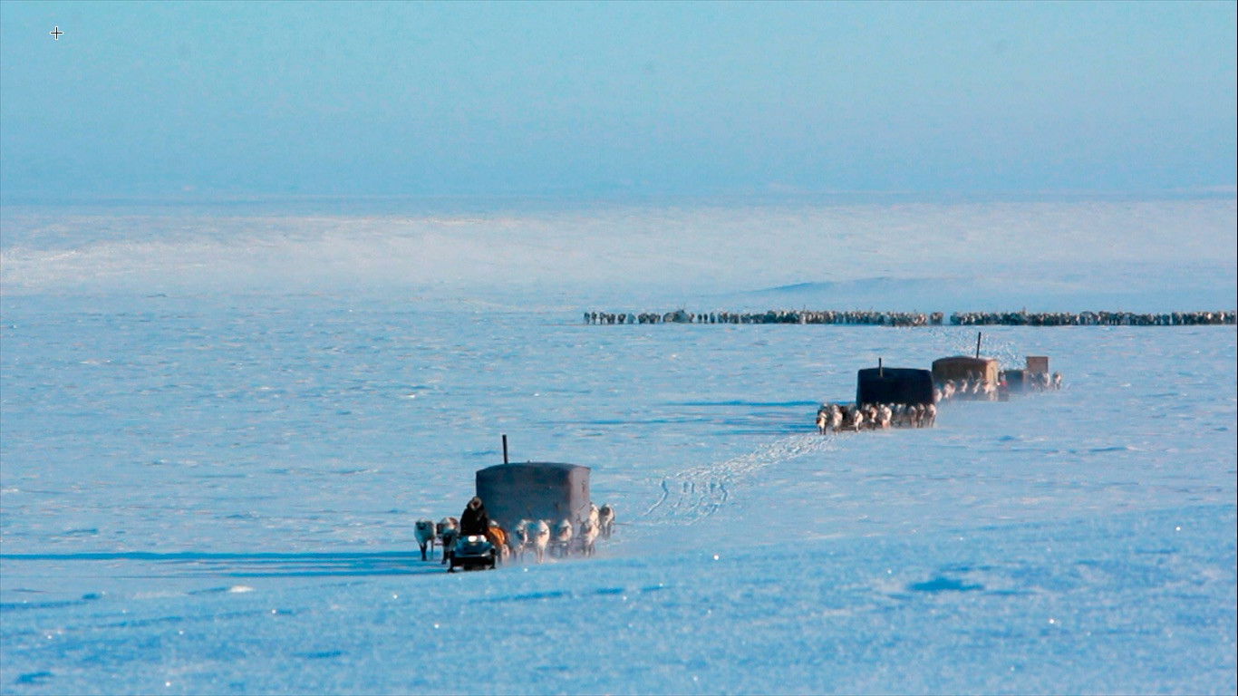 Backdrop for Slepý Gulliver