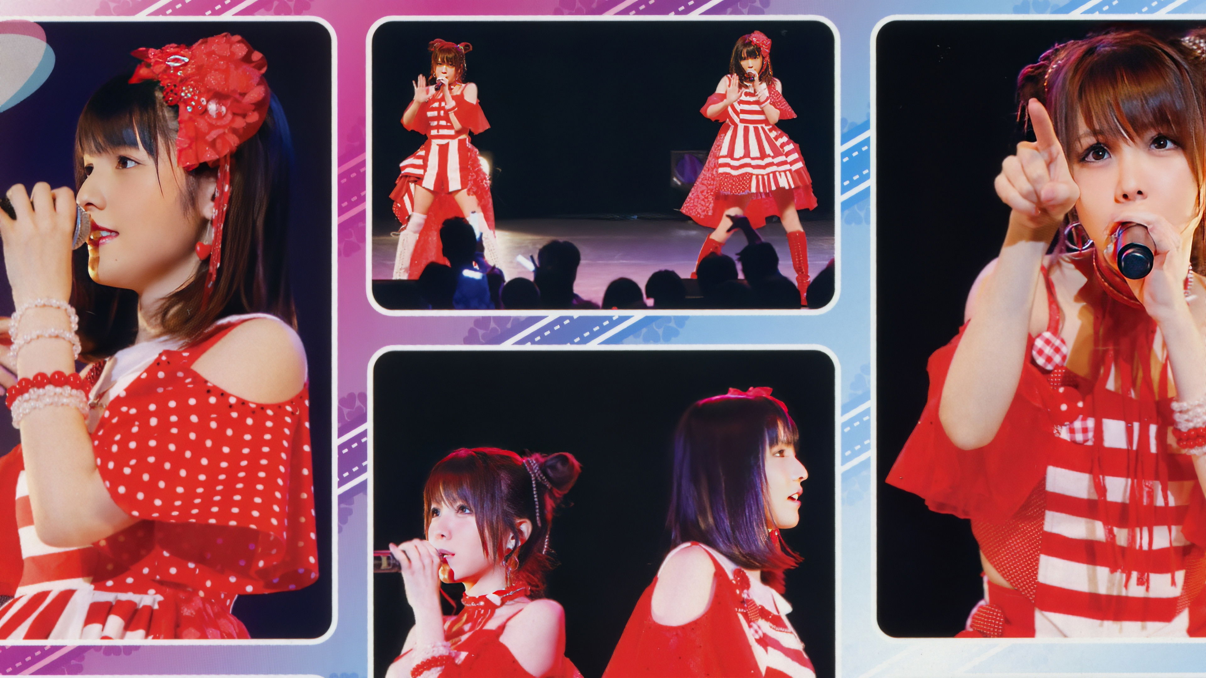 Backdrop for Michishige Sayumi・Tanaka Reina 6ki 15 Shuunen Omedetou Event
