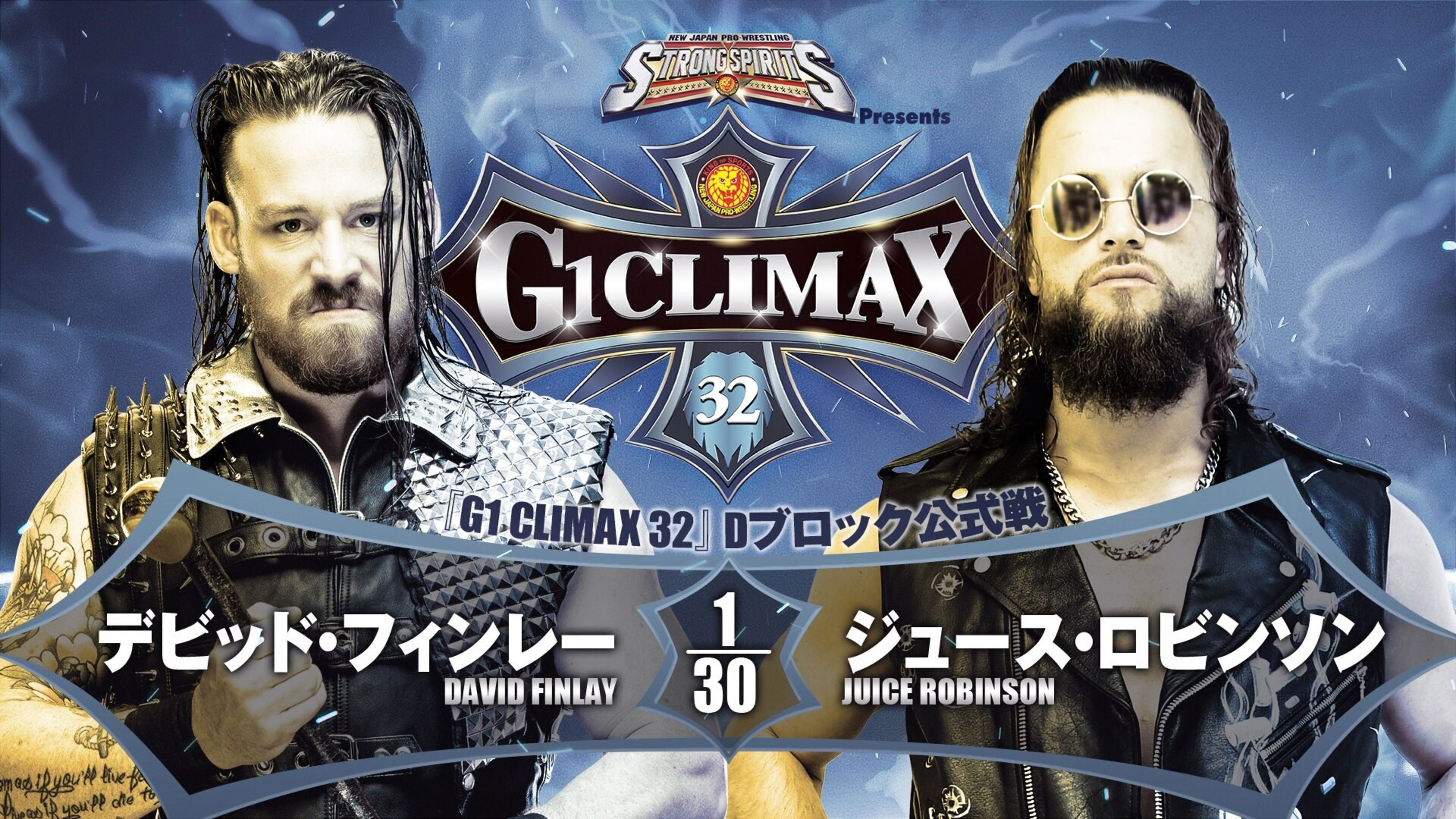 Backdrop for NJPW G1 Climax 32: Day 6