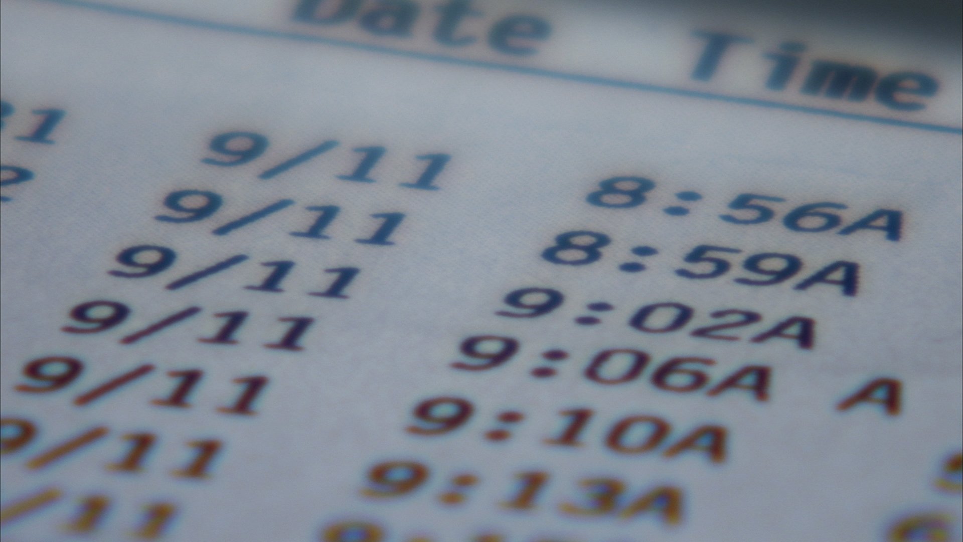 Backdrop for 9/11: Phone Calls from the Towers