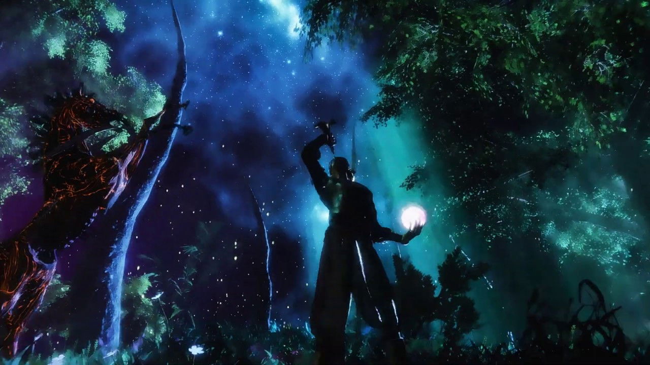 Backdrop for Lady Isobel & the Elf Knight