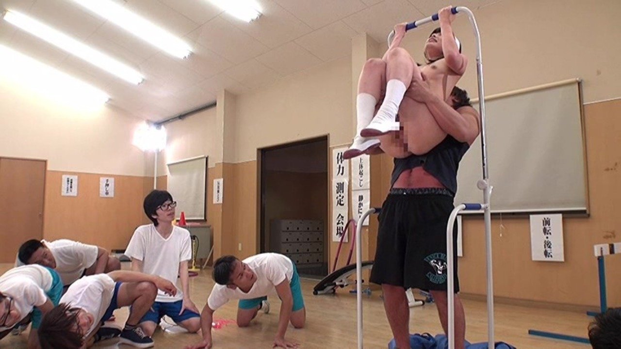 Backdrop for Shame! Kids With Issues Get Disciplined By Displaying Their Naked Bodies At A Sports Meet