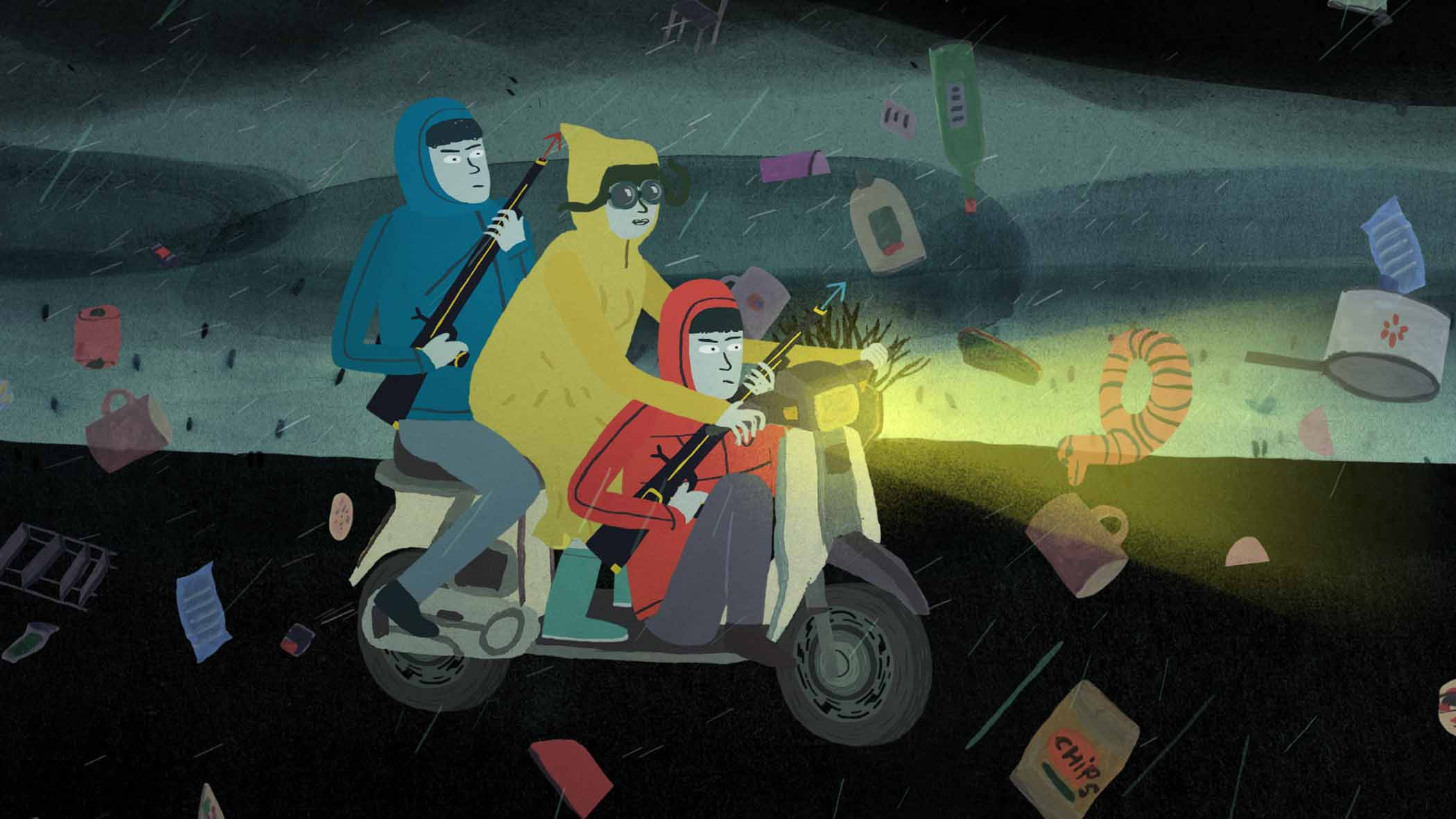 Backdrop for Storm Hits Jacket