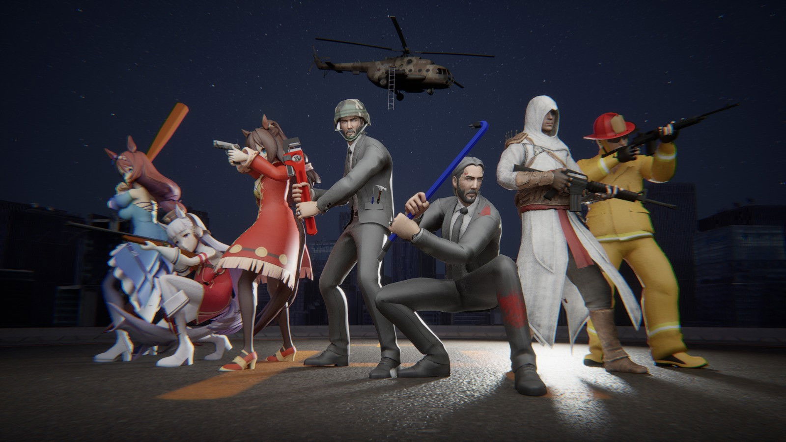 Backdrop for Zombies with Bullets Adentrum