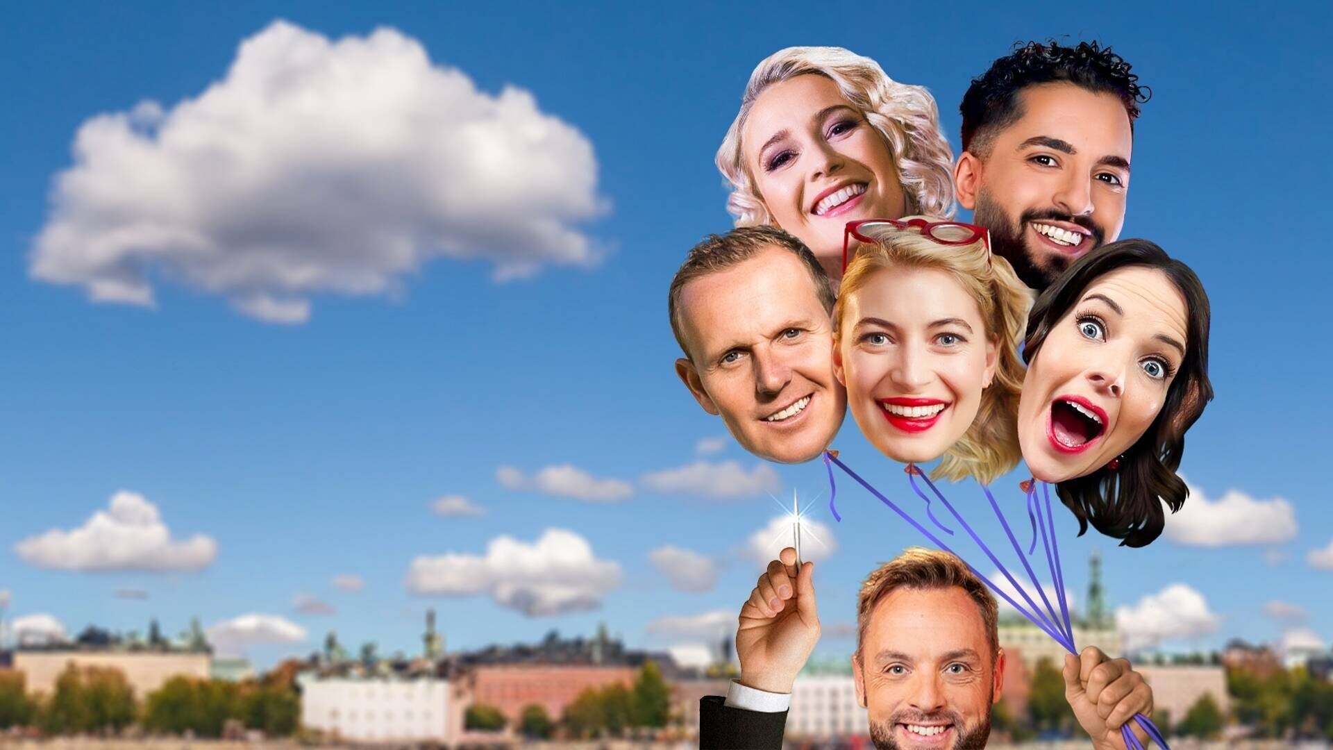 Backdrop for Komiker utan gränser